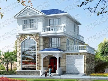 農(nóng)村三層帶露臺(tái)自建房屋設(shè)計(jì)圖_別墅圖紙超市,農(nóng)村房屋設(shè)計(jì)圖